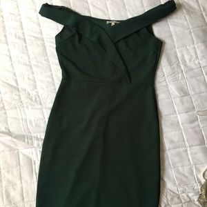 Hunter green dress